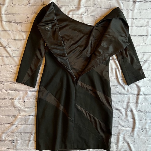 Max and Cleo Black Asymmetrical Dress 12 - Picture 7 of 8